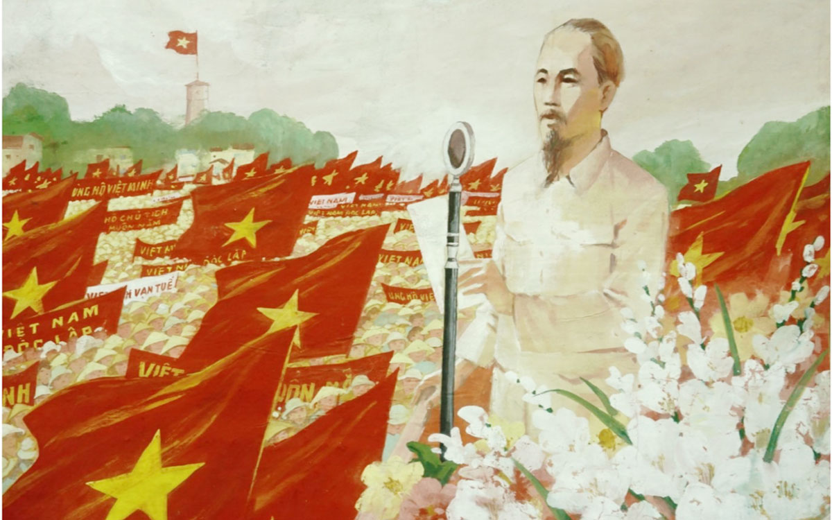 Triển lãm mỹ thuật trực tuyến 'Con đường Độc lập'